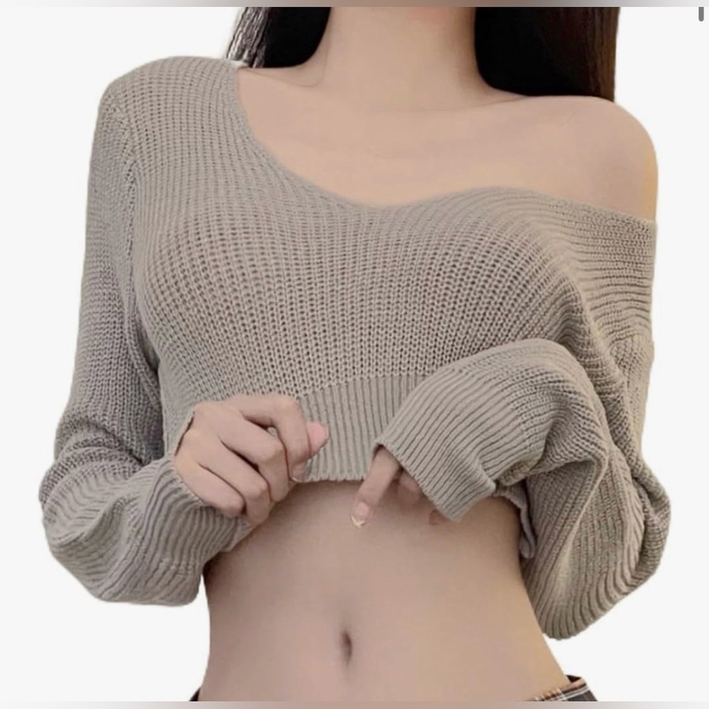 57 Crop cozy sweater